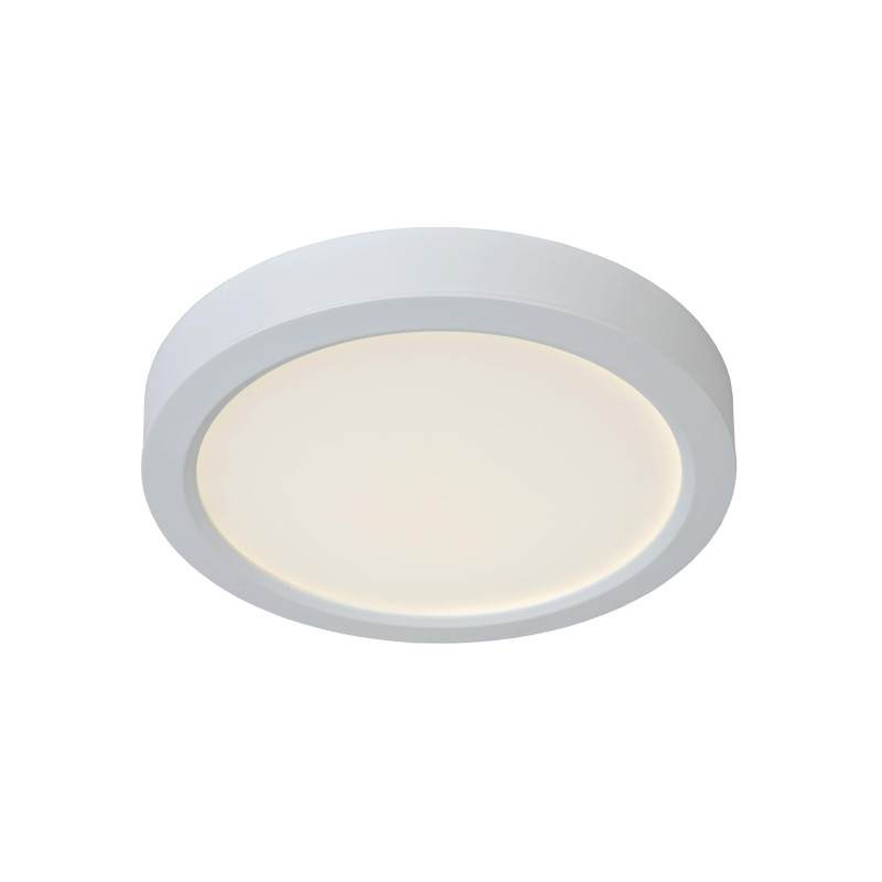 Lucide TENDO-LED - Plafonnier - Ø 22 cm - LED - 1x18W 3000K - Blanc