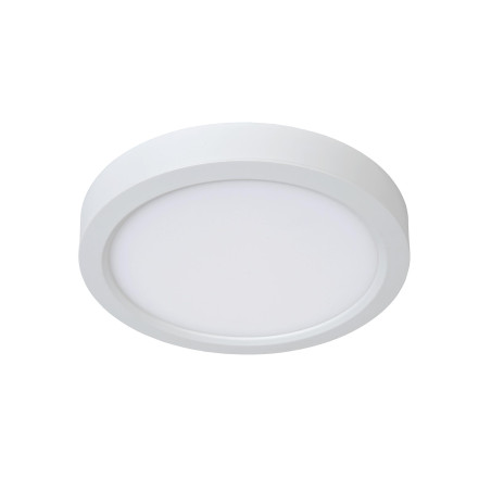 Lucide TENDO-LED - Plafonnier - Ø 22 cm - LED - 1x18W 3000K - Blanc