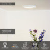 Lucide TENDO-LED - Plafonnier - Ø 22 cm - LED - 1x18W 3000K - Blanc