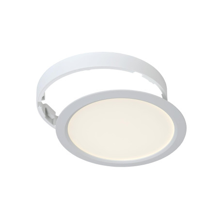 Lucide TENDO-LED - Plafonnier - Ø 22 cm - LED - 1x18W 3000K - Blanc