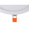 Lucide TENDO-LED - Plafonnier - Ø 22 cm - LED - 1x18W 3000K - Blanc