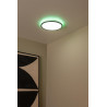 Lucide CASTOR - Plafonnier - Ø 32 cm - LED Dim. - CCT - 1x20W 2700K/6500K - Rvb - Opalin