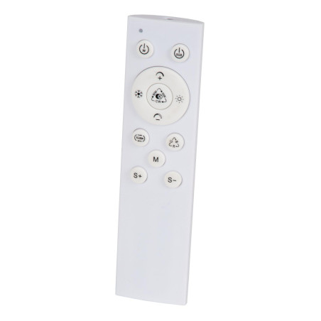 Lucide CASTOR - Plafonnier - Ø 32 cm - LED Dim. - CCT - 1x20W 2700K/6500K - Rvb - Opalin