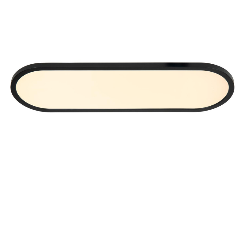 Lucide ELLY - Plafonnier - LED Dim. - CCT - 1x24W 2700K/4000K - Opalin - Essential