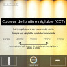 Lucide ELLY - Plafonnier - LED Dim. - CCT - 1x24W 2700K/4000K - Opalin - Essential