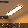Lucide ELLY - Plafonnier - LED Dim. - CCT - 1x36W 2700K/4000K - Opalin - Essential