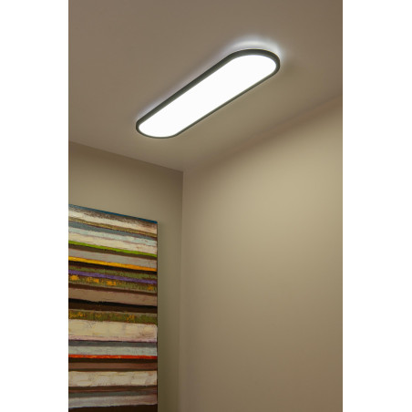 Lucide ELLY - Plafonnier - LED Dim. - CCT - 1x36W 2700K/4000K - Opalin - Essential