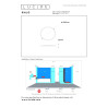 Lucide RINUS - Plafonnier Salle de bains - Ø 30 cm - LED - CCT - 1x18W 2200K/3000K - IP44 - Opalin - Essential