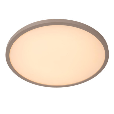 Lucide RINUS - Plafonnier Salle de bains - Ø 40 cm - LED - CCT - 1x24W 2200K/3000K - IP44 - Opalin - Essential