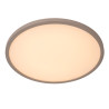 Lucide RINUS - Plafonnier Salle de bains - Ø 40 cm - LED - CCT - 1x24W 2200K/3000K - IP44 - Opalin - Essential
