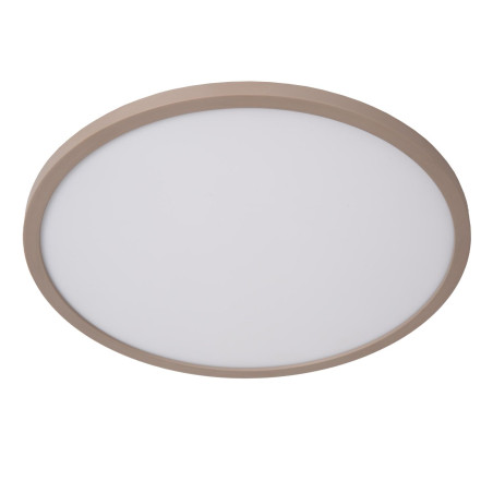 Lucide RINUS - Plafonnier Salle de bains - Ø 40 cm - LED - CCT - 1x24W 2200K/3000K - IP44 - Opalin - Essential