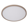 Lucide RINUS - Plafonnier Salle de bains - Ø 40 cm - LED - CCT - 1x24W 2200K/3000K - IP44 - Opalin - Essential