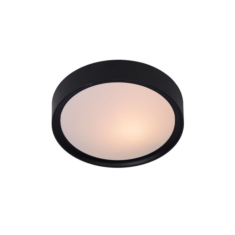 Lucide LEX - Plafonnier - Ø 25 cm - 1xE27 - Noir