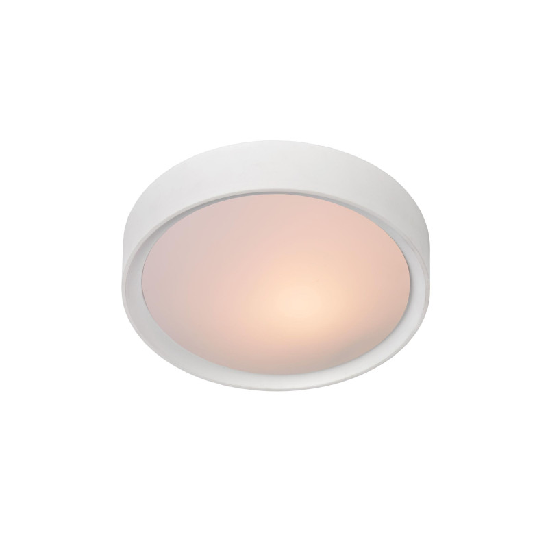 Lucide LEX - Plafonnier - Ø 25 cm - 1xE27 - Blanc