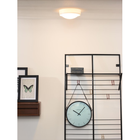 Lucide LEX - Plafonnier - Ø 25 cm - 1xE27 - Blanc