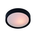 Lucide LEX - Plafonnier - Ø 33 cm - 2xE27 - Noir