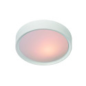 Lucide LEX - Plafonnier - Ø 33 cm - 2xE27 - Blanc