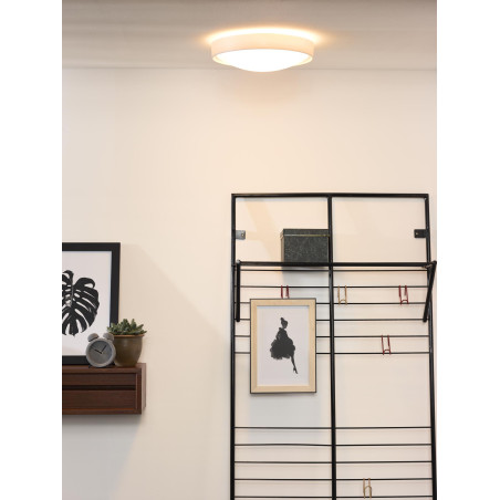 Lucide LEX - Plafonnier - Ø 33 cm - 2xE27 - Blanc