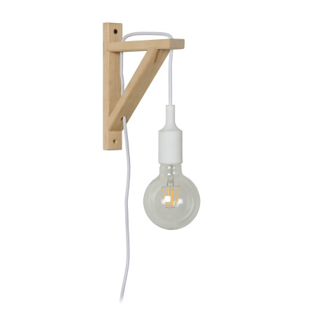 Lucide FIX - Applique murale - 1xE27 - Blanc