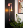 Lucide POLA - Applique murale Chambres d'enfant - Ø 12 cm - 1xE27 - Rose