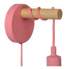 Lucide POLA - Applique murale Chambres d'enfant - Ø 12 cm - 1xE27 - Rose