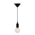 Lucide FIX - Suspension - Ø 10 cm - 1xE27 - Noir