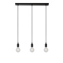 Lucide FIX - Suspension - 3xE27 - Noir
