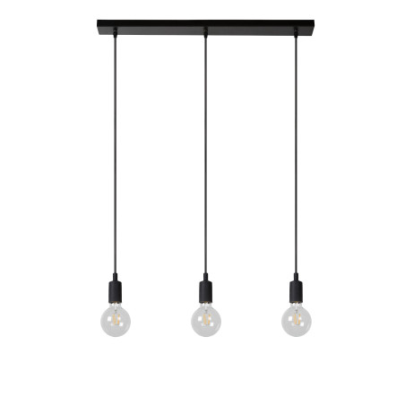 Lucide FIX - Suspension - 3xE27 - Noir