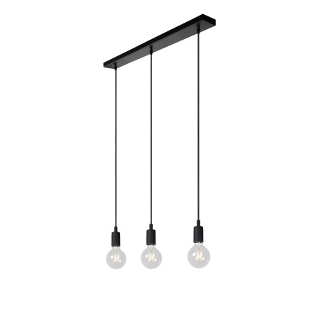 Lucide FIX - Suspension - 3xE27 - Noir
