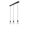 Lucide FIX - Suspension - 3xE27 - Noir