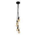 Lucide FIX - Suspension - 7xE27 - Noir