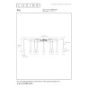 Lucide FIX - Suspension - 10xE27 - Convient aux mezzanines et plafonds hauts - Noir