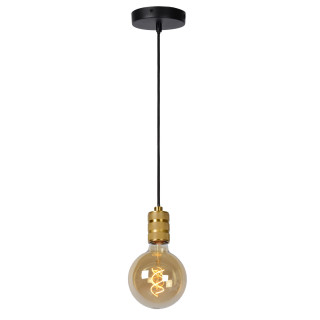 Lucide JOVA - Suspension - Ø 12 cm - 1xE27 - Or Mat / Laiton