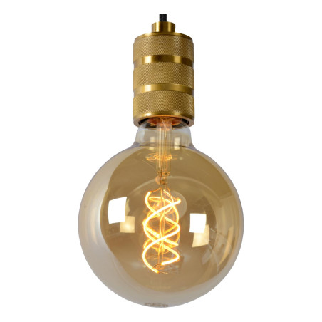 Lucide JOVA - Suspension - Ø 12 cm - 1xE27 - Or Mat / Laiton