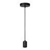 Lucide JOVA - Suspension - Ø 10 cm - 1xE27 - Noir