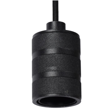 Lucide JOVA - Suspension - Ø 10 cm - 1xE27 - Noir