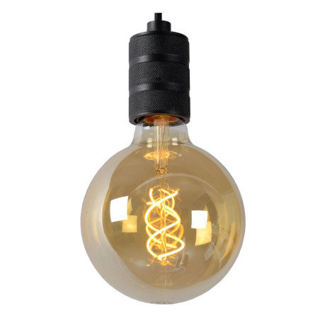 Lucide JOVA - Suspension - Ø 10 cm - 1xE27 - Noir