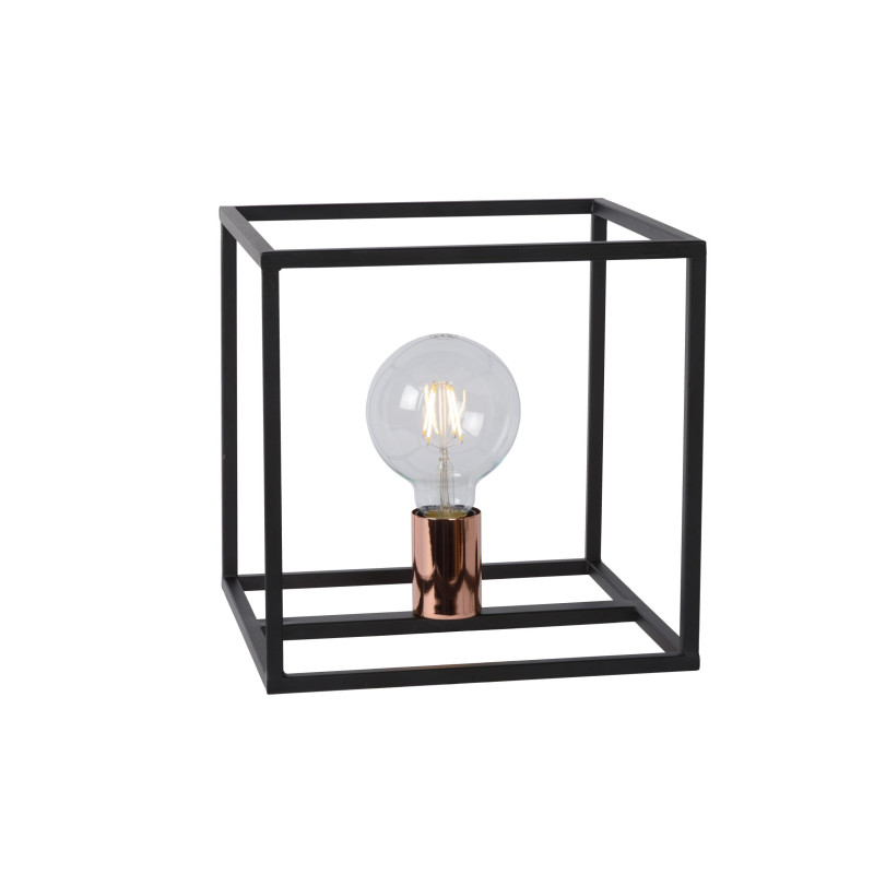 Lucide ARTHUR - Lampe de table - 1xE27 - Noir