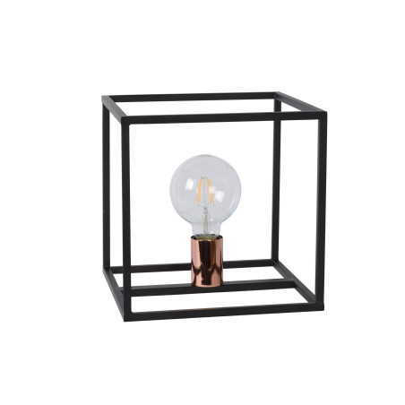 Lucide ARTHUR - Lampe de table - 1xE27 - Noir