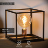 Lucide ARTHUR - Lampe de table - 1xE27 - Noir