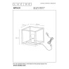 Lucide ARTHUR - Lampe de table - 1xE27 - Noir