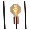 Lucide ARTHUR - Lampadaire - 3xE27 - Noir