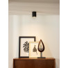 Lucide BODI - Spot plafond - Ø 8 cm - 1xGU10 (MR16) - Noir