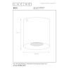 Lucide BODI - Spot plafond - Ø 8 cm - 1xGU10 (MR16) - Blanc
