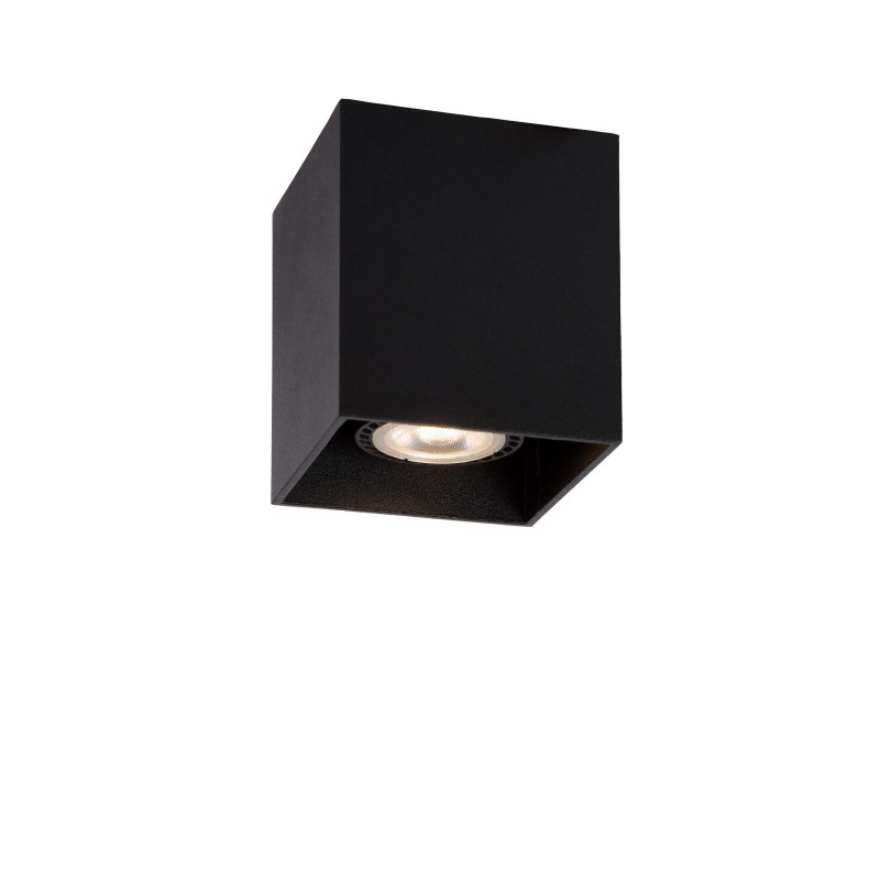 Lucide BODI - Spot plafond - 1xGU10 (MR16) - Noir