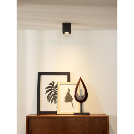Lucide BODI - Spot plafond - 1xGU10 (MR16) - Noir