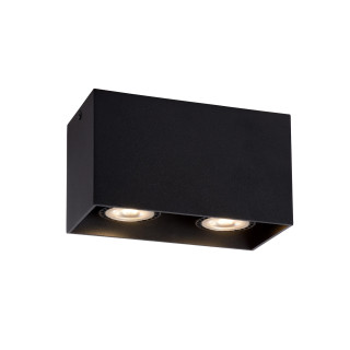 Lucide BODI - Spot plafond - 2xGU10 (MR16) - Noir