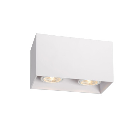 Lucide BODI - Spot plafond - 2xGU10 (MR16) - Blanc
