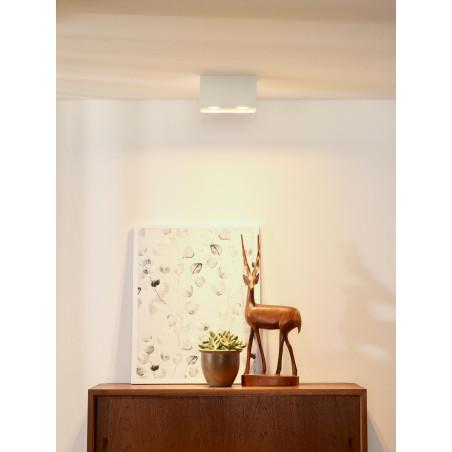 Lucide BODI - Spot plafond - 2xGU10 (MR16) - Blanc