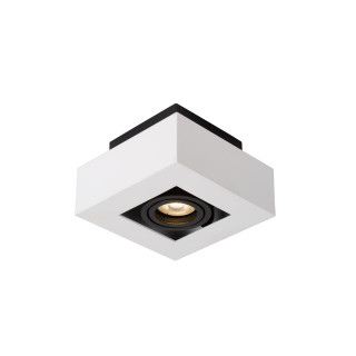 Lucide XIRAX - Spot plafond - LED Dim to warm - GU10 (MR16) - 1x5W 2200K/3000K - Blanc